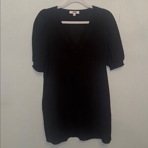 BB Dakota Black Mini Dress, Fully lined, has pockets